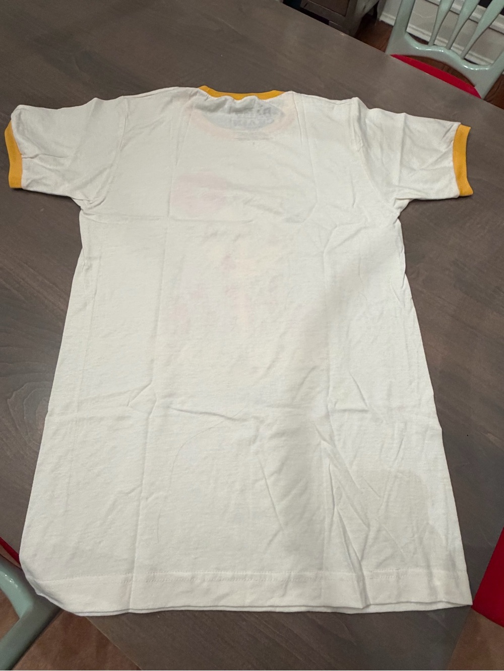 Daisy Chain Fields Ringer Tee Size Small - Picture 3 of 4